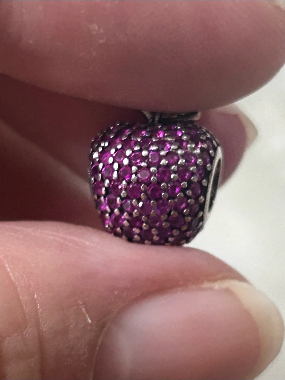 Pandora apple charm